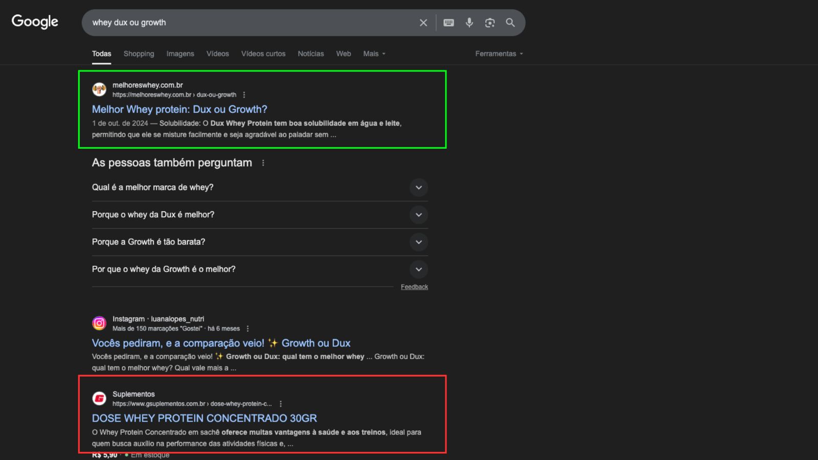 Reviews dominando Google